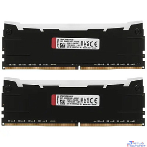 Память оперативная/ Kingston 32GB3600MT/s DDR4 CL16DIMM (Kit of 2)1Gx8 FURYRenegadeRGB