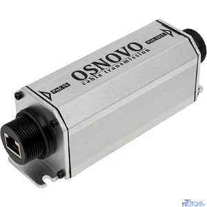 E-PoE/1W Уличный PoE удлинитель 10M/100M Fast Ethernet до 500м (до 22W).