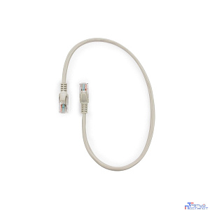 Cablexpert Патч-корд UTP PP12-0.5M кат.5, 0.5м, литой, многожильный (серый)