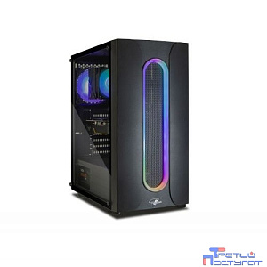 Корпус ATX Eurocase A10 без БП ARGB black