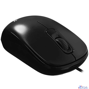 Мышь проводная Genius DX-110, USB, оптическая, разрешение 1000 DPI, 3 кнопки, кабель 1.5m, для правой/левой руки. Цвет: черный (31010009400)