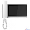 DAHUA DH-VTH5421EW-H Монитор видеодомофона IP 7-и дюймовый, с трубкой, белый, ёмкостной сенсорный экран, поддержка micro-SD до 32Гб, питание DC 12В/PoE