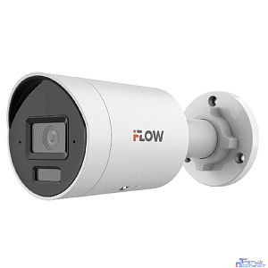 iFLOW F-IC-2142C2M(2.8mm) Value 4Мп уличная цилиндрическая IP-камера с гибридной Smart подсветкой до 40м  и технологией SharpSense