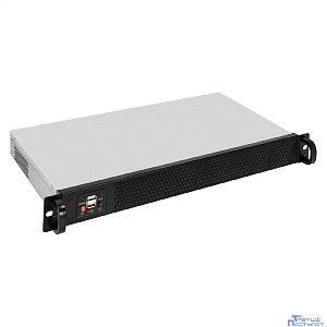 Exegate EX298552RUS Серверный корпус ExeGate Pro 1U250-11 <RM 19", высота 1U, глубина 250, БП 1U-F250S, 2*USB>