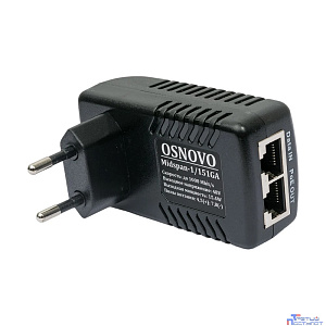 Midspan-1/151GA PoE-инжектор Gigabit Ethernet на 1 порт.