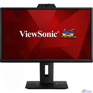 LCD ViewSonic 23.8" VG2440V черный {IPS 1920x1080 75Hz 4ms 250cd 178/178 D-Sub HDMI frameless speakers Pivot}