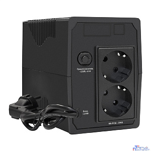 Exegate EX292765RUS ИБП ExeGate SpecialPro Smart LLB-600.LCD.AVR.2SH <600VA/360W, LCD, AVR, 2*Schuko, Black>