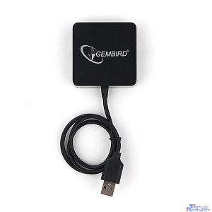 Gembird HUB USB2.0 4-port [UHB-242] , 4 порта, черный