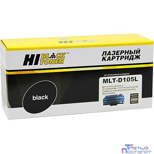 Hi-Black MLT-D105L Картридж для Samsung ML1910/1915/2525/2525W/2580N/SCX4600, с чипом, 2500 стр.