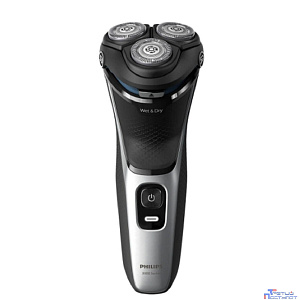 Электробритва Philips S3143/00 черный/серебристый