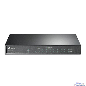 TP-Link TL-SG1210MPE Коммутатор Easy Smart с 9 гигабитными портами RJ45 (8 портов PoE+) и комбинированным портом RJ45/SFP
