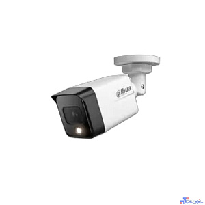 DAHUA DH-IPC-HFW1239TC1P-SA-IL-0360B-S6 Уличная цилиндрическая IP-видеокамера с ИК 30м и LED 30м 2Мп; 1/2.8” CMOS; объектив 2.8мм; IP67; металл, пластик