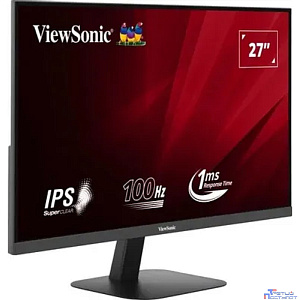 LCD ViewSonic 27" VA2708-2K-HD {IPS 2560x1440 100Hz 1ms 178/178 300cd 1000:1 8bit 1000:1 HDR10 2xHDMI2.0 DisplayPort1.4 VESA}