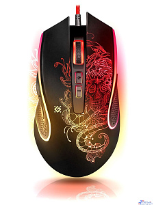 Defender Venom GM-640L [52640] {Проводная игровая мышь, оптика, 8 кнопок, 3200dpi}