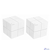 TENDA MW6(2-pack) Домашняя гигабитная Wi-Fi Mesh система АС2100, до 300 Мбит/с на 2,4 ГГц + до 867 Мбит/с на 5 ГГц, LAN 2x 1Гбит/с, 2 встроенные антенны