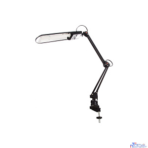 Camelion KD-017A С02 черный (Светильник настольный, в к-те база+струбцина, 230V 11W)