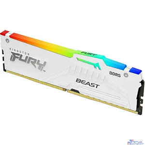 Оперативная память Kingston Fury Beast KF560C30BWA-16 DDR5 -  1x 16ГБ 6000МГц, DIMM,  White,  Ret