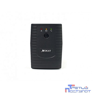 ИБП Бастион SKAT-UPS 800-IN-1x9 {Line-interactive, 800ВА/480Вт, на пол, 1x EURO + 1х C13, USB/ RJ-11, АКБ 1х 9Ач, МПТ} (454)