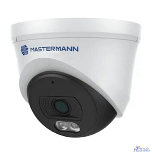 4Мп  купольная IP камера, объектив 2,8мм,  1/3" CMOS, F1.6 Iris, Digital WDR, 30m Ик,  , 2560х1440@20к/с, Встроенный микрофон, IP54, только  PoE