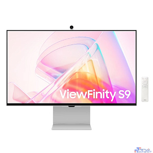 LCD Samsung 27" S27C902PAI ViewFinity S9 серебристый {IPS 5120x2880 75Hz 5ms 178/178 600cd 10bit(8bit+FRC) 3xUSB-C3.0 DisplayPort(mini) Thunderbolt4.0 2x5W BT4.2 Pivot Tizen}[ls27c902paixci]