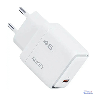 Aukey сетевое зарядное устройство Comet 45W White (AWC-PA-C2W)