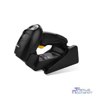 Newland NLS-HR5280RT-SF Сканер штрих-кодов HR52 Bonito, 2D CMOS Handheld Reader, Mega Pixel, RETAIL VERSION dot-code enabled (Black surface) with 3 mtr. coiled USB cable. Autosense, incl. foldable sma
