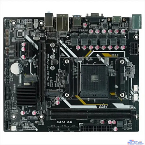 AFOX A520D4-MA5-V2 (Socket AM4, mATX, 2*DDR4(64Gb), VGA+ HDMI, 4*SATA3, 1*M.2, 1*PCIEx16/2*PCIEx1,  2*USB 2.0, 4*USB 3.0, 1 x PS/2,  LAN 1*1G)  RTL
