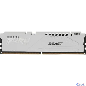 Kingston 64GB 5600MT/s DDR5 CL40 DIMM (Kit of 4) FURY Beast White XMP KF556C40BWK4-64