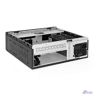 Exegate EX294021RUS Корпус Desktop ExeGate FL-102-TPS400 (mini-ITX, БП TPS400 с вент. 8см, 2*USB + 1*USB3.0, аудио, черный)