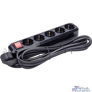 5bites SP5B-330 Сетевой фильтр 5S / 3*1.5MM2 / 16A / ABS / 3M / BLACK