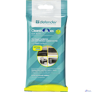 DEFENDER Салфетки CLN 30200 универсальные в мягкой упаковке, 20шт.