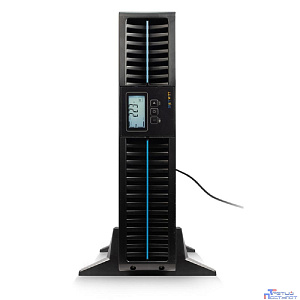 Источник бесперебойного питания SMARTWATT UPS DATA PRO IEC 2kVA Онлайн, мощность 2000/1800 ВА/Вт, стоечный/напольный, LCD дисплей, управляемые розетки, IEC13 - 8 шт.