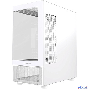 Powercase Vision Micro M2, Tempered Glass, белый, mATX  (CVMWM2-L0)