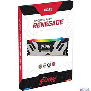 Память DDR5 32GB 6400MHz Kingston KF564C32RSA-32 Fury Renegade XMP RGB RTL Gaming PC5-51200 CL32 DIMM 288-pin 1.4В с радиатором Ret