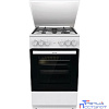 Плита Комбинированная Gorenje GK5A42WF-B белый (металлическая крышка) реш.чугун