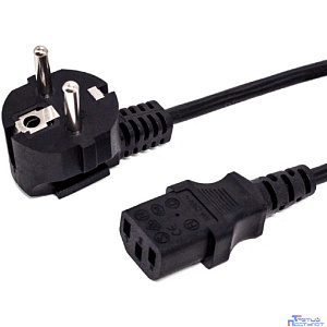 Кабель питания Filum FL-PC16-EU-C13-3M CEE 7/7- С13, 3х1 мм?, 220В, 10A, 2200 Вт, чёрный, 3 м. (1011179)