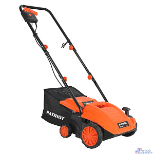 PATRIOT SCE 150 Скарификатор электрический [512309150] { 1500Вт, ширина 320мм, травосборник 30 л, колеса 180/100 }