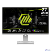 MSI MAG 27" 274QRFW White {IPS 2560x1440 180Hz 1ms 178/178 400cd 2xHDMI DisplayPort}