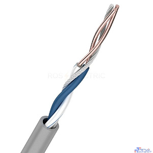 Rexant (01-0002) Кабель витая пара U/UTP, CAT 5e, PVC, 1PR, 24AWG, INDOOR, SOLID, серый, 305м