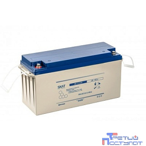 АКБ БАСТИОН SKAT SB 12150S AGM 12V 150Ач I зар.45А, клеммы под болт М6, гарантия 18 мес (8975)