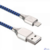 Кабели USB ACD USB кабель ACD-Titan Lightning ; USB-A Нейлон, 1м, сине-черный (ACD-U927-P5L)