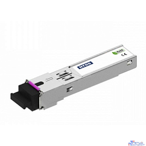 NTSS Модуль NTSS SFP, 1,25Гбит/с, разъём SC, рабочая длина волны 1490/1550нм, SM, WDM, дальность до 80км, ОБ 24дБ, DDM NTSS-SFP-1.25G-45-80SD