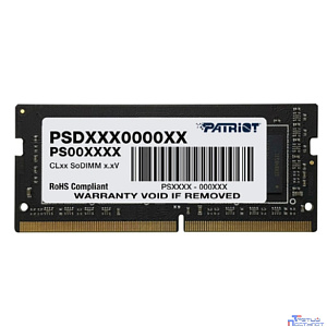 Patriot DDR4 SODIMM 8GB 3200MHz PSD48G32002S