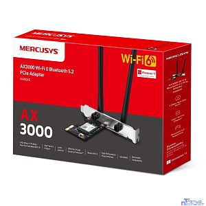 Mercusys MA80XE Адаптер PCI Express с поддержкой Wi-Fi AX3000 и Bluetooth 5.2