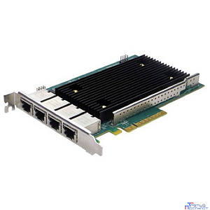 Silicom PE310G4I71-T PCIe x8 10GbE Quad Port Copper Network Card (XL710 + X557)