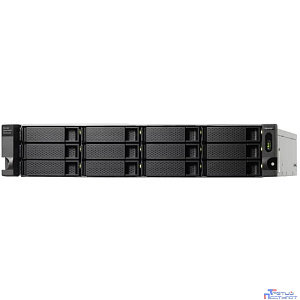 Полка расширения сетевого хранилища без дисков/ SMB QNAP TL-R1200C-RP USB 3.2 Gen 2 Type-C JBOD storage enclosure, 12-tray 3,5"/2,5" w/o HDD, 2xPSU. Rackmount. W/o rail kit RAIL-B02