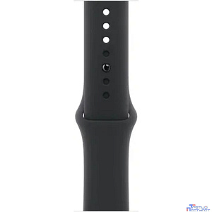 Apple Watch Series 10 46ММ, Jet Black Aluminium Case with Black Sport Band - S/M [MWWP3LW/A]
