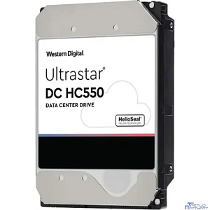 16TB WD Ultrastar DC HC550 {SAS 12Gb/s, 7200 rpm, 512mb buffer, 3.5"} [0F38357/WUH721816AL5204/0F38361]