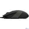 Мышь компьютерная A4Tech Fstyler FM10S черный/серый 1600dpi/USB/4but