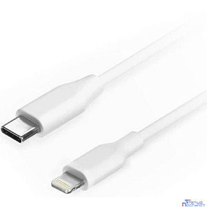 Filum Кабель USB 2.0, 1 м., белый, 3 А, разъемы: USB Type С male - Lightning male, пакет. [FL-C-U2-CM-LM-1M-W] (894185)